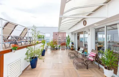 Alto da boa vista - cobertura duplex 311m² 4dorms 3suites 4vagas