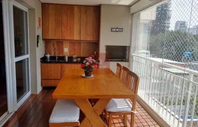 Apartamento alto padrão, um por andar a venda no brooklin