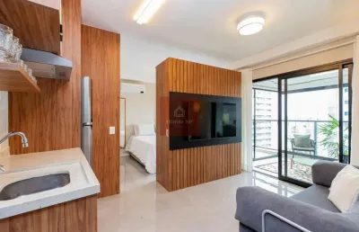 Apartamento tipo para venda com 1 quarto, sendo 1 suíte, 42m²