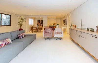 Apartamento para venda no requintado bairro do itaim bibi com 4 quartos, 3 suítes, 197 metros