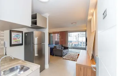 Brooklin; apartamento com 41 metros,  01 suíte, 01 vaga.