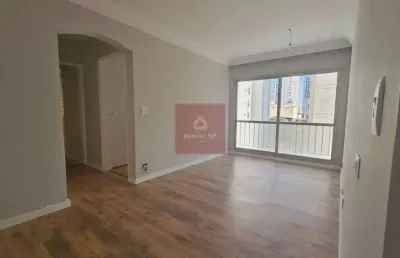Apartamento com 2 dormitórios, 1 vaga e com 58m² - moema
