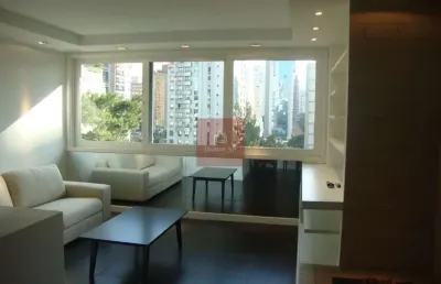 Itaim bibi 90m² 2dorms 1suite 1vaga para alugar !!! semi mobiliado