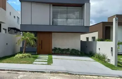 Casa em condomínio fechado com 4 quartos à venda no Abrantes, Camaçari 