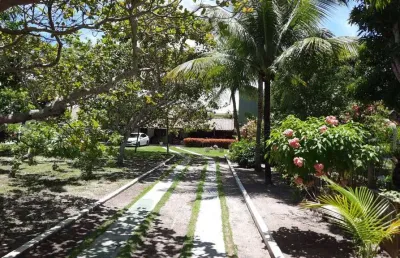 Linda casa de praia em  barra do jacuipe em condominio a 100 metros do pier