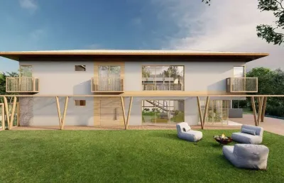 Linda casa de alto padrão em praia do forte 4 suítes  condomínio praia bela