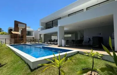 Casa em condomínio fechado com 4 quartos à venda no Abrantes, Camaçari 