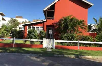 Linda casa de 4 quartos no condomínio paraíso em guarajuba