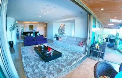 Apartamento com 4 quartos à venda na praia da costa, vila velha , 450 m2 por r$ 4.500.000