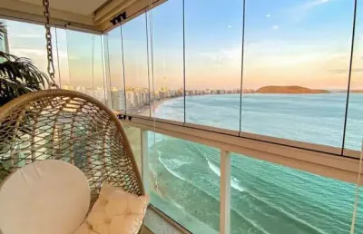 Apartamento com 3 quartos para alugar na praia do morro, guarapari , 110 m2