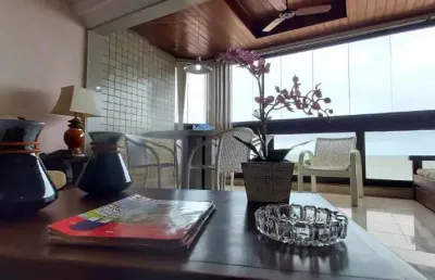 Apartamento com 3 quartos à venda na praia do morro, guarapari , 180 m2 por r$ 1.500.000