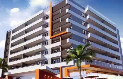Em construção, o empreendimento contará com apartamentos de 3 quartos com suíte.