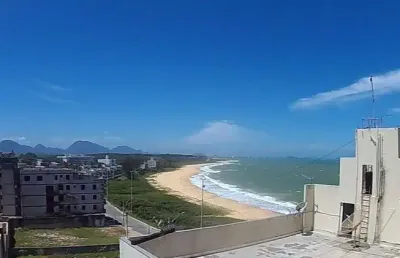 Cobertura 3 quartos suítes, vista para o mar na enseada azul em guarapari-es.