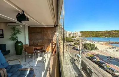 Apartamento com 3 quartos à venda na praia do morro, guarapari , 172 m2 por r$ 2.500.000