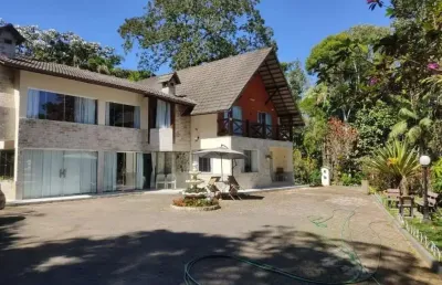 Chácara / sítio com 6 quartos à venda em campinho, domingos martins , 360 m2 por r$ 2.490.000