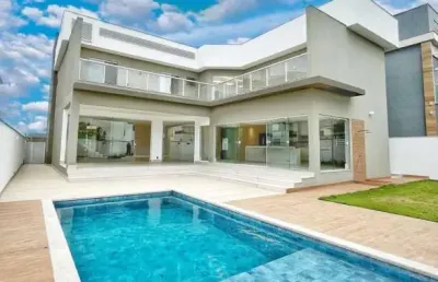 Linda casa moderna de alto padrão em boulevard lagoa.