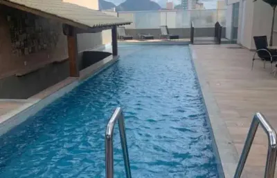 Perfeito apartamento na praia do morro com 3 quartos!!!