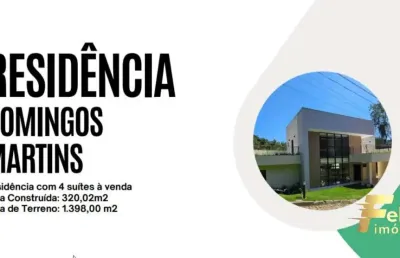 Casa em condomínio fechado no centro de domingos martins / deslumbrante!!!!