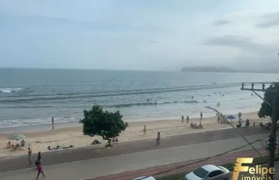 Deslumbrante apartamento de frente para a praia do morro.
