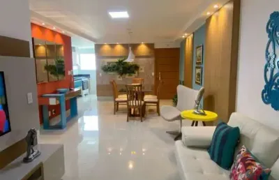 Apartamento decorado na praianha de muquiçaba / guarapari