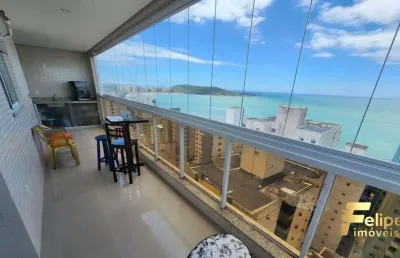 Apartamento andar alto na praia do morro - guarapari / es