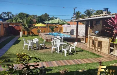 Casa na ponta da fruta com 5 quartos / vila velha - es