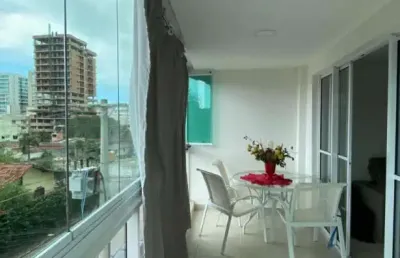Apartamento à venda próximo ao mar da praia do morro - guarapari- es.