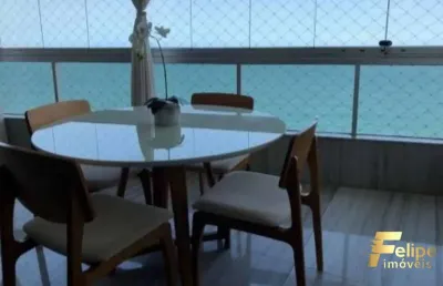 Uma cobertura finamente bem decorada na praia da costa - vila velha