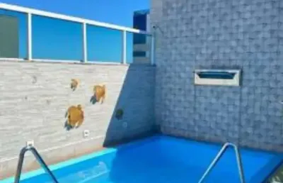 Excelente oportunidade! cobertura duplex com vista para o mar, nada quadra da praia de itaparica.