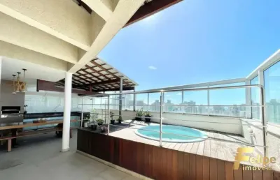 Cobertura com porteira fechada em itapuã / vila velha