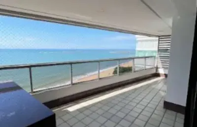 Magnífico apartamento de frente para o mar na praia da costa / vila velha