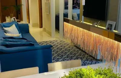 Maravilhoso apartamento com porteira fechada na praia do morro / es