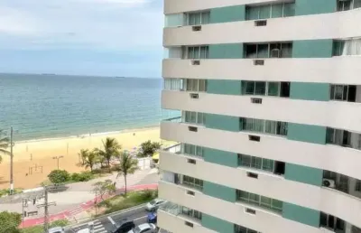 Uma raridade na praia da costa com 2 qurtos sendo 1 suíte, oportunidade com vista para o mar!