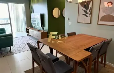 Apartamento montado e climatizado na praia de itaparica.