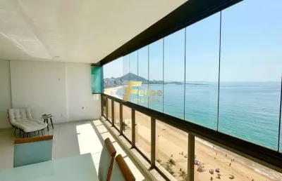 Apartamento com 4 quartos à venda na praia da costa, vila velha , 150 m2 por r$ 3.190.000