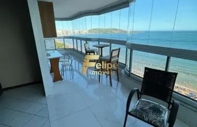 Apartamento frente mar na praia do morro / guarapari - es