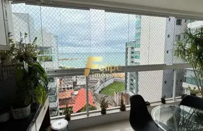 Belíssimo apartamento com vista para o mar em itapua, vila velha/es.