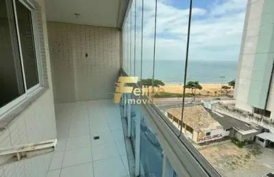 Apartamento com vista lateral mar da praia de itaparica!