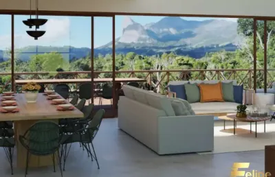 Casa de alto padrão em domingos martins com 4 suítes!!