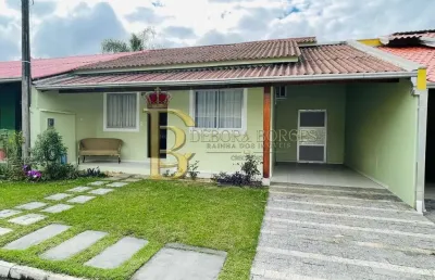 Casa em condomínio fechado com 2 quartos à venda no velha, blumenau , 110 m2 por r$ 425.000