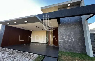 Casa recém construída no condominio villa firenze, com 3 suítes, automatizada