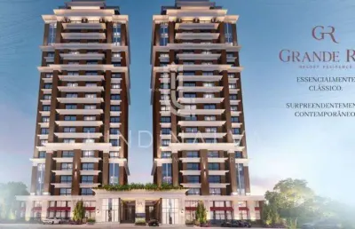 Apartamento com 3 suítes no centro - grande rio resorte residence - alto luxo