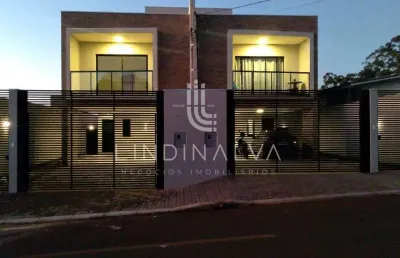 Sobrado recém construído, com 3 dormitórios no jardim petrópolis.