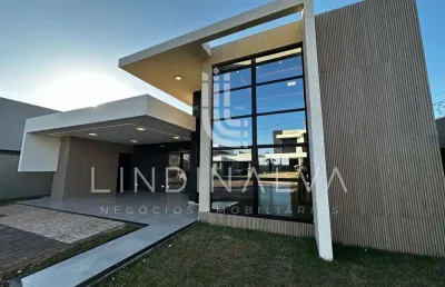 Casa recém construída e automatizada no condominio villa firenze, com 3 suítes