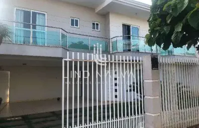 Sobrado à venda com piscina no jardim são rafael ii, foz do iguaçu - pr