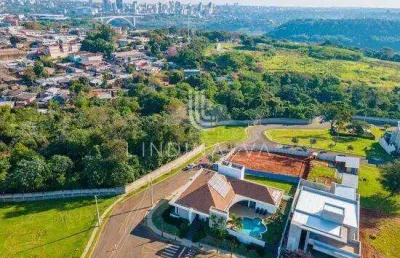 Terreno à venda com área de 617,00m , condomínio esmeralda, foz do iguacu - pr
