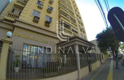 Apartamento à venda no edifício luís xv em foz do iguaçu