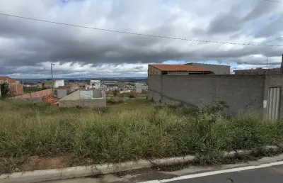 Oportunidade zabele terreno com 140 m², visão privilegiada,  zabelê - vitória da conquista - ba