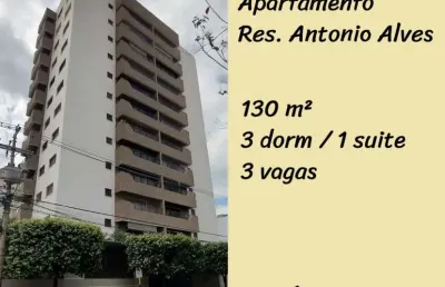 Apartamento para venda em bauru, vila santa tereza, 3 dormitórios, 1 suíte, 3 banheiros, 3 vagas
