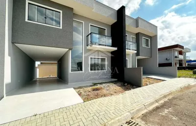 Sobrado em condomínio fechado 03 quartos sendo 01 suite à venda no bairro costeira em são josé dos